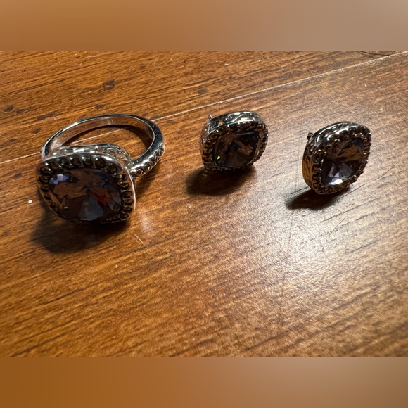 Amethyst Jewelry Set - Picture 4 of 6